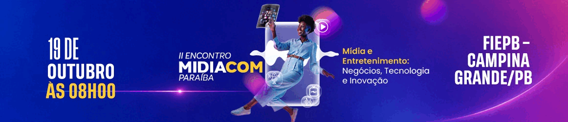 Inscrições II Encontro MIDIACOM Paraíba